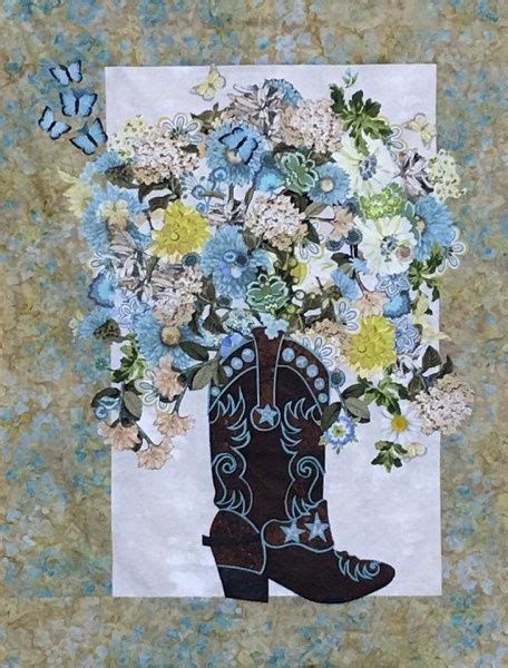 Bootcut Blooms Pattern And Applique By Leslie Mcneil Of Marveles Art