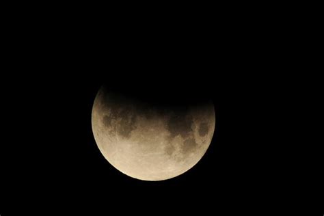 Try to imagine what impression such a natural phenomenon could cause in the past in consideration of profound belief, religion, and superstitions. Partial Lunar Eclipses