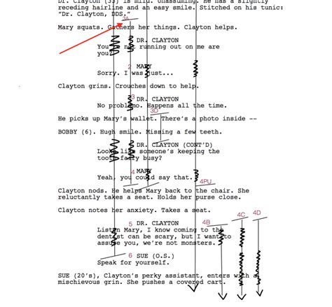 How To Read A Lined Script