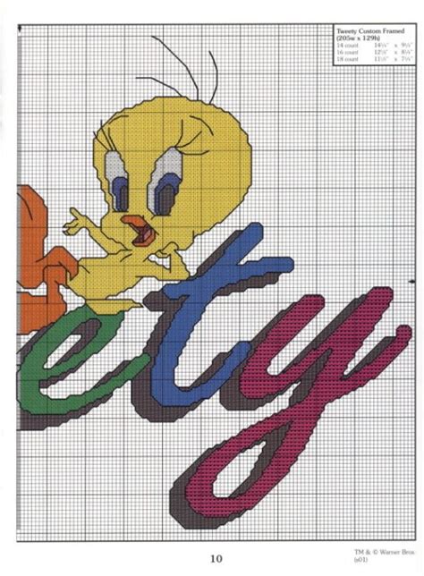 Фото 11 La 3277 Tweety Time In Cross Stitch Tymannost