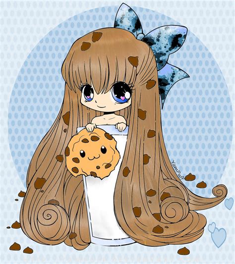 Cookie Girl Colouring By Xdarkkissx On Deviantart