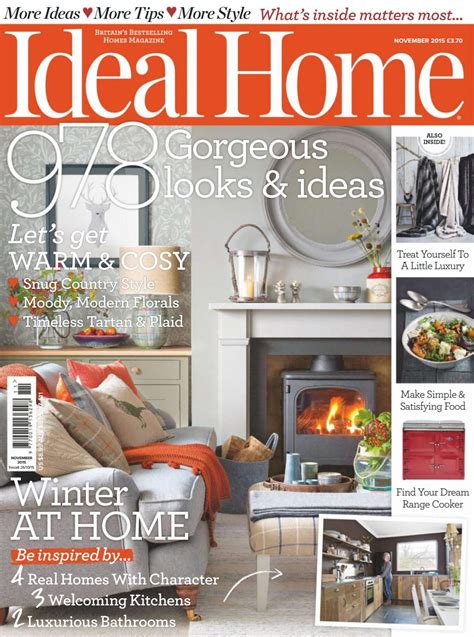 Ideal Home November 2015 Ideal Home House And Home Magazine Best