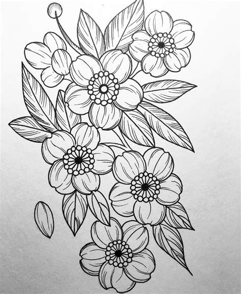 Viva le color japan coloring book. Cherry blossoms | Cherry blossom tattoo, Sakura tattoo ...