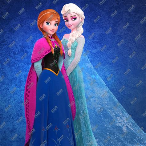 冰雪奇缘 安娜 艾莎 elsa anna 3d打印模型下载 3d工场 3dworks cn