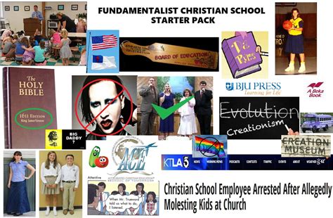 Fundamentalist Christian School Starter Pack Starterpacks