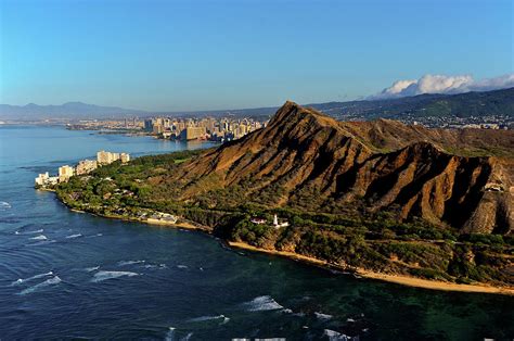 Elevated View Of Diamond Head Photograph By Panoramic Images