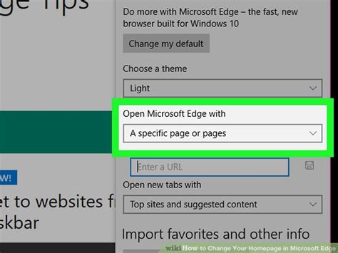 How To Change Your Homepage In Microsoft Edge 13 Steps