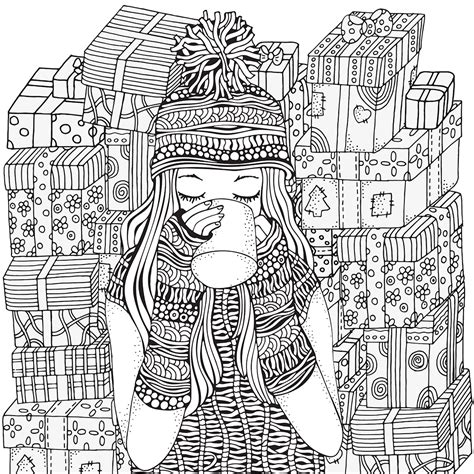 Continue to 5 of 14 below. Hipster Coloring Pages for Adults | Adult coloring book ...