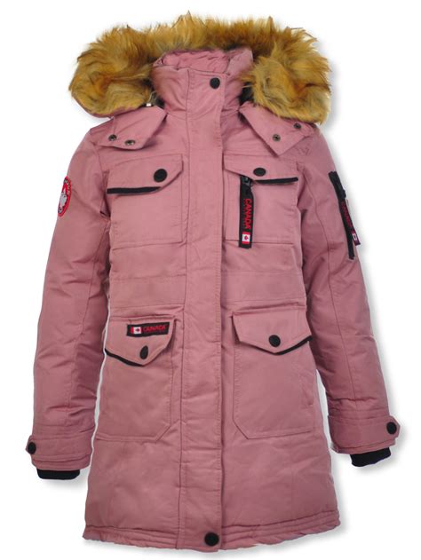 Canada Weather Gear Girls Insulated Puffer Jacket