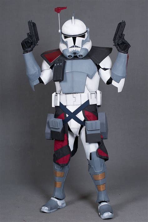 Star Wars Clone Trooper Armor Custom Size Clone Commander Etsy