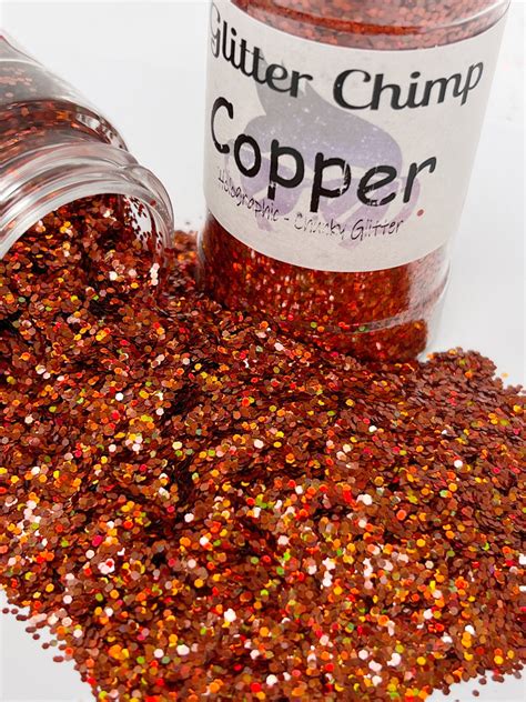Copper Chunky Holographic Glitter Glitter Chimp
