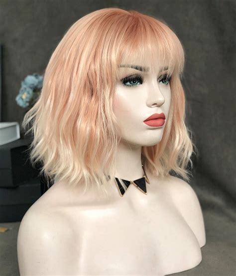 Light ash blonde is an outstanding hair color all on its own. Peach Bellini / Light Peach and Strawberry Blonde and ...