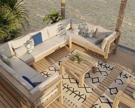 How To Build An Outdoor Sectional Sofa Resnooze Com