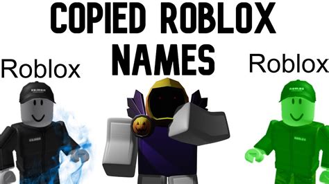 This Roblox Name Was Copied Then Banned Youtube