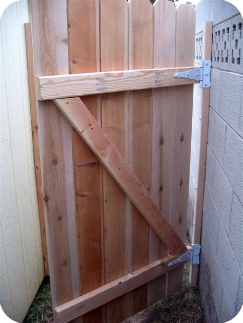 How To Build A Backyard Gate