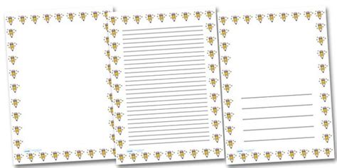 Twinkl Resources Smiley Pencil Page Borders Printable Resources