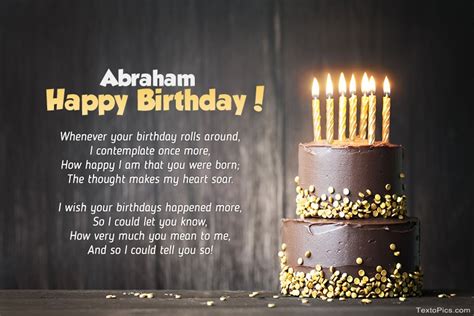 Happy Birthday Abraham Pictures Congratulations