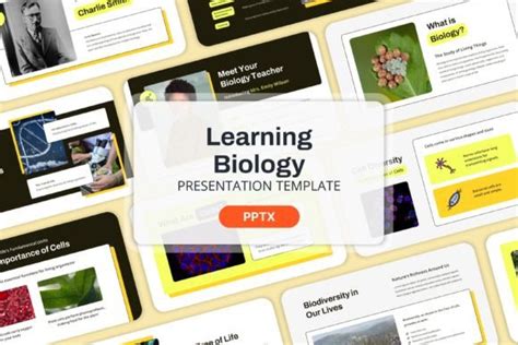 Learning Biology Powerpoint Templates Graphic By Moara · Creative Fabrica