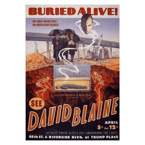Posters Tagged Buried David Blaine Official Store