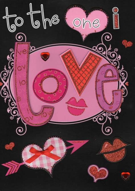 8.5 x 11) at walmart.com Large To The One I Love You Valentine's Day Card | Cards | Love Kates