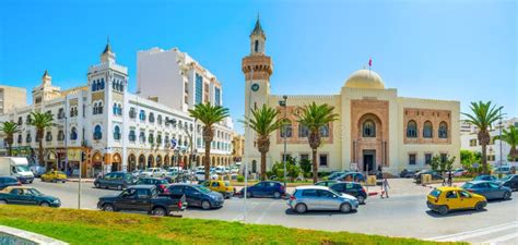 The Republic Square Of Sfax Editorial Photography Image Of Arabic