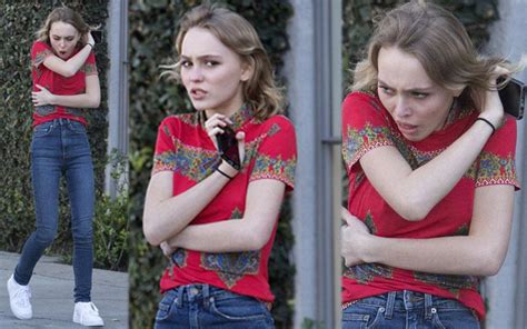 Sick And Scary Skinny Lily Rose Depp Gets Ill In Public