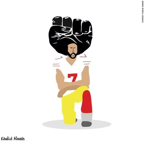 The Black Fist Of Our Time The Story Behind A Viral Colin Kaepernick
