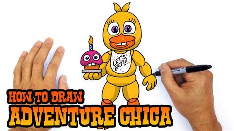 How To Draw Adventure Nightmare Chica Fnaf4 World Fac