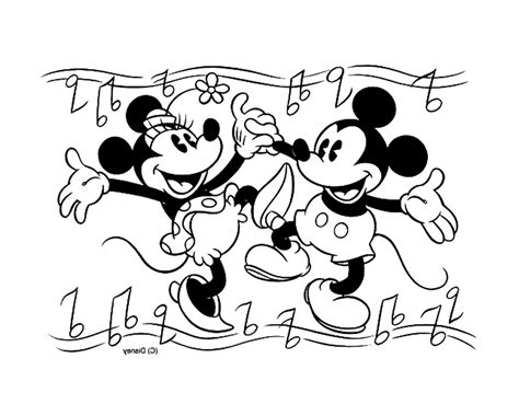 Dessin Minnie 35 Coloriages à Imprimer