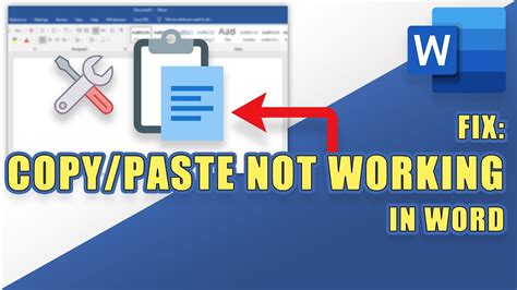 FIX Copy Paste NOT WORKING In Microsoft Word Easy