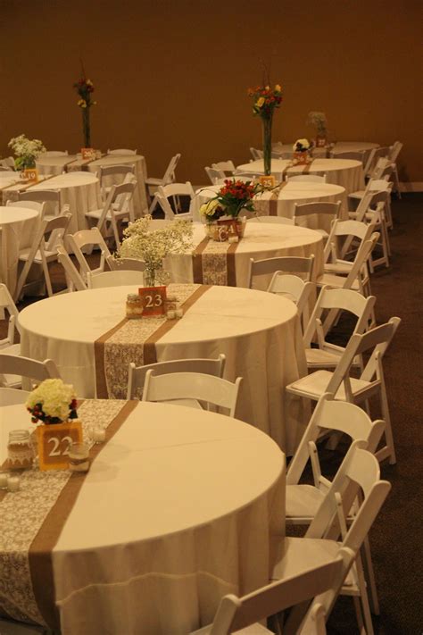 The Rental Company | Burlap wedding decorations, Rustic burlap wedding