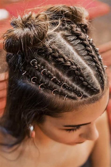 15 Creative Ideas To Diversify Your Favorite Hairstyles With Hair Rings