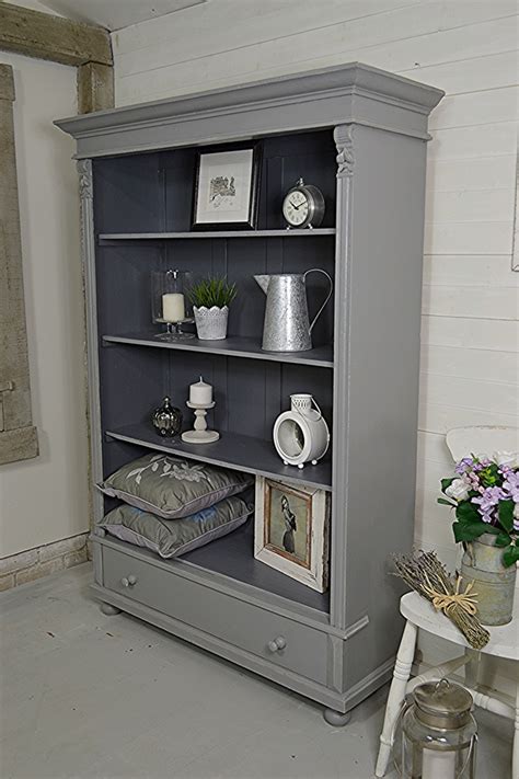 Before we talk about the types of items you could use as bookcase decor, let's talk about the basics. Rustic Dutch Shabby Chic Bookcase | Sold Items | The ...