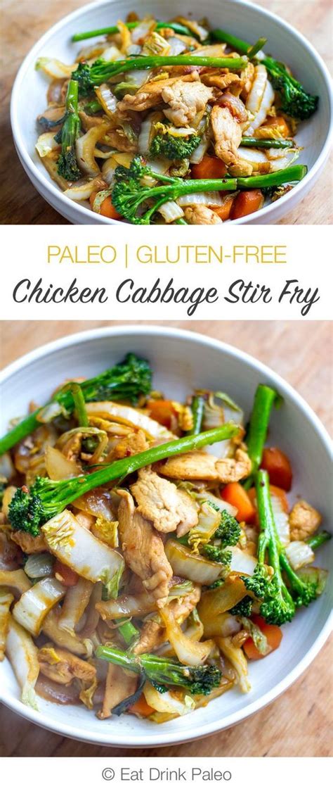 They come together so quickly and you can customize them low carb, gluten free, keto, paleo, whole30 compliant and diabetic friendly. Quick & Easy Chicken Cabbage Stir Fry - dessert recipes diabetics