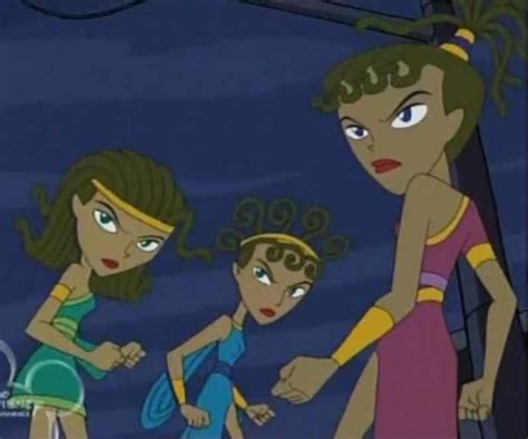 Gorgon Sisters The United Organization Toons Heroes Wiki