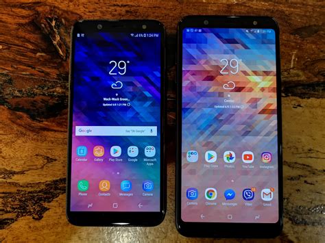 Flagship Nibbles On A Budget Samsung Galaxy A6 A6 Hands On Abs Cbn