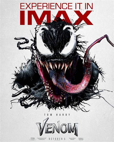 La Película De Venom Muestra Su Nuevo Y Espectacular Poster De Imax