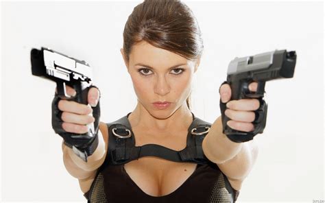 43 Girls With Guns Wallpaper WallpaperSafari