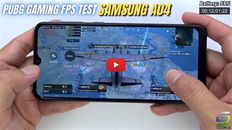 Samsung A04 Test Game PUBG Mobile Helio P35 GSM FULL INFO