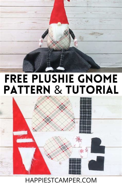 36 Printable Free Gnome Sewing Pattern Nansinafatli