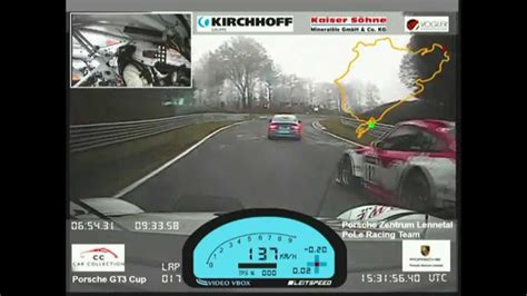 Vln 10 2015 Nürburgring Crash Manthey Porsche 12 Wippermann Youtube