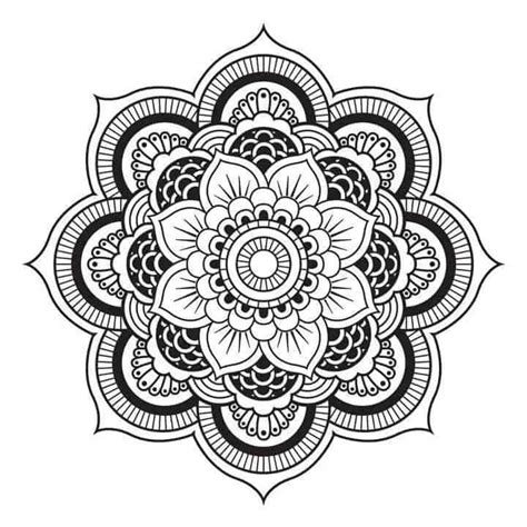 How To Draw A Mandala Beginner Friendly Brighter Craft