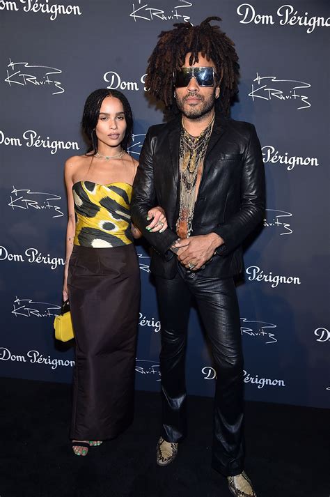 Lenny Kravitz Paid Sweet Tribute To His Actress Daughter Zoë On Her