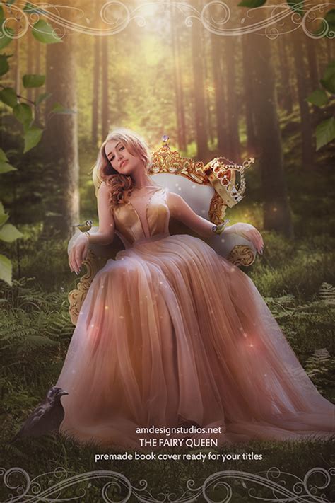 Magical Fairy Queen Premade Book Cover Art - AMDesignStudios