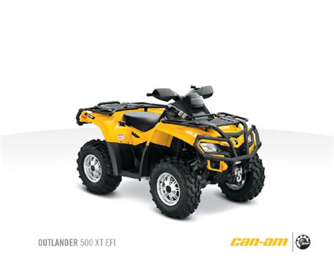 2011 Can Am Outlander 500 Xt