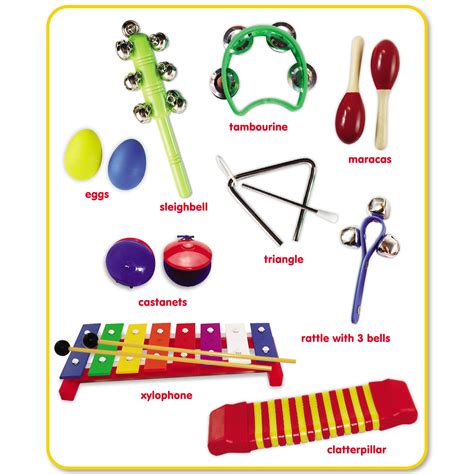 Buy Musical Instrument Set For Kids In A Backpack With Xylophone