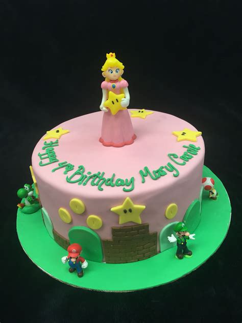 Super Mario Bros Birthday Cake 6th Birthday Cakes Super Mario