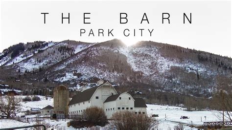 The barn at desa park city. McPolin Barn | Park City Aerial Video - YouTube