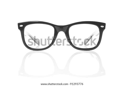 Nerd Glasses On Isolated White Background Stock Photo Edit Now 91293776