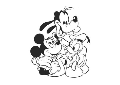 Gambar Mewarnai Kartun Mickey Gambar Keren